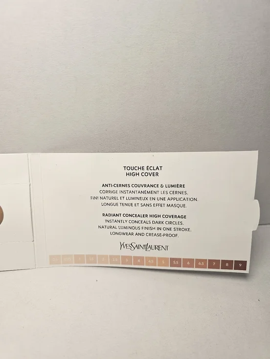 Yves Saint Laurent Touche Eclat High Cover Concealer Sample - Picture 7 of 8